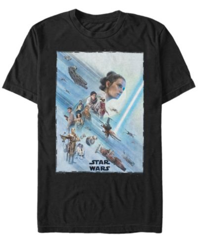 Star Wars Мужская футболка с принтом Rey из Rise of Skywalker