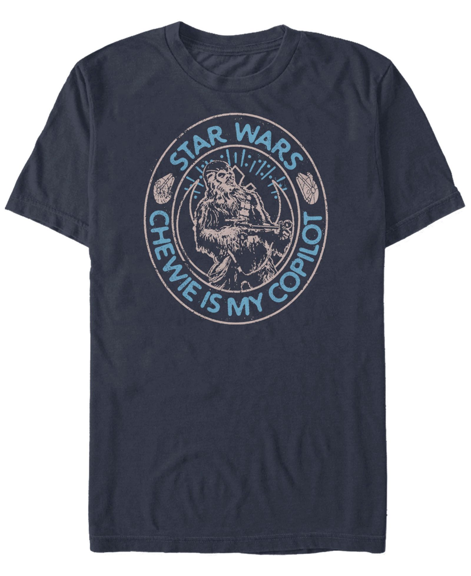 Star Wars Men's Episode IX Chewie Is My Copilot T-shirt