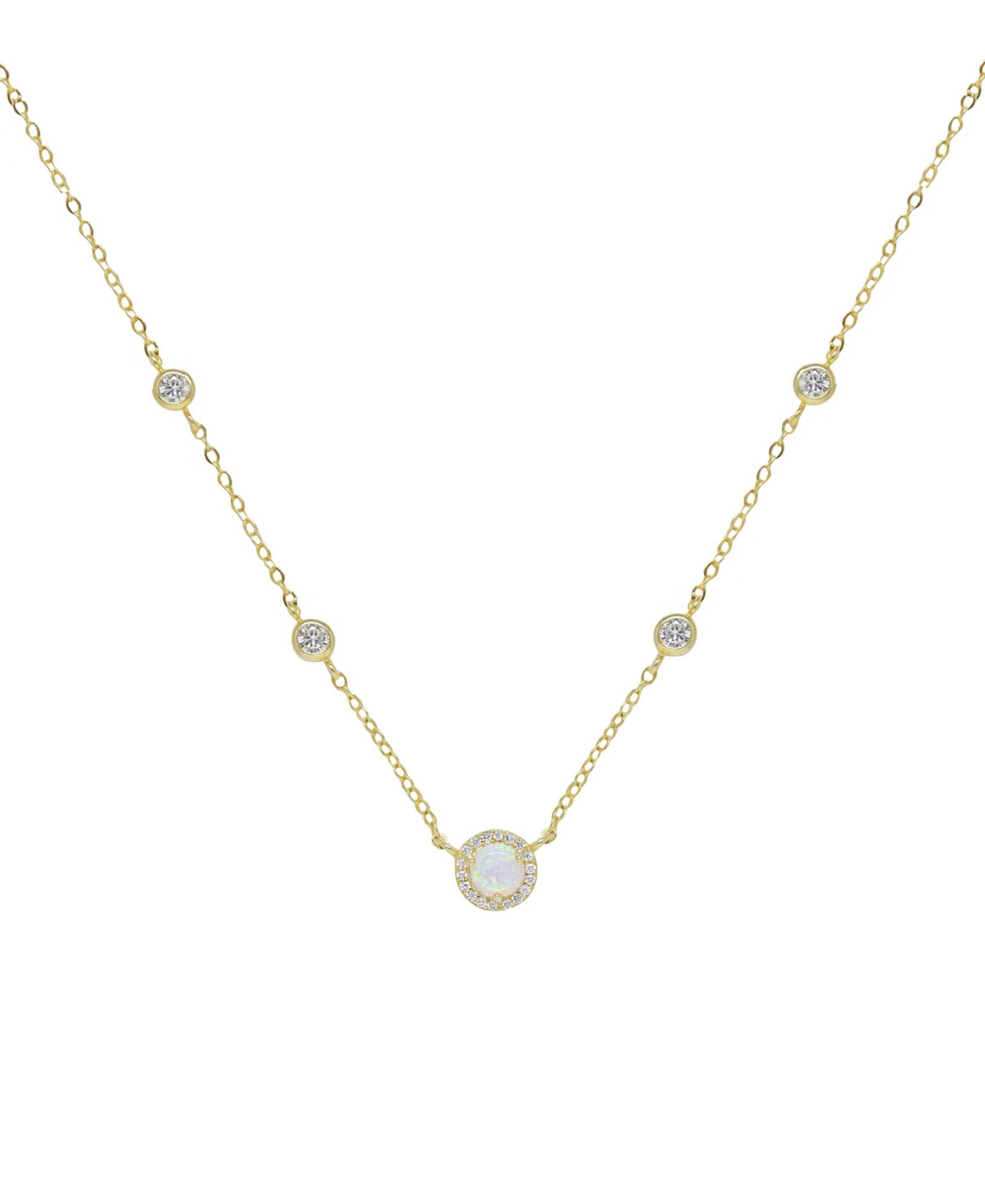 ETTIKA Ожерелье Olivia Opal and Crystal от ETTIKA