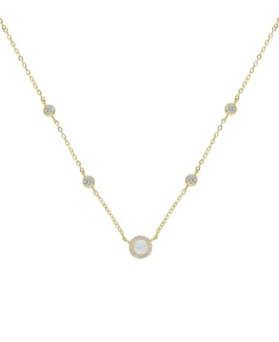 ETTIKA Ожерелье Olivia Opal and Crystal от ETTIKA
