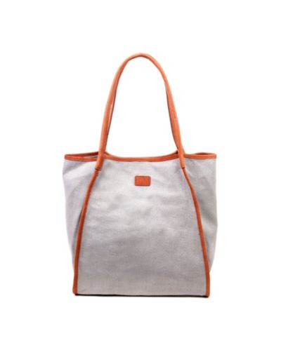TSD BRAND Pine Hill Canvas Tote Bag