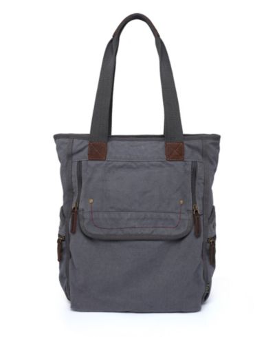 TSD BRAND Atona Canvas Tote Bag