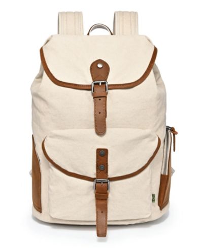 TSD Brand Milo Canvas Backpack