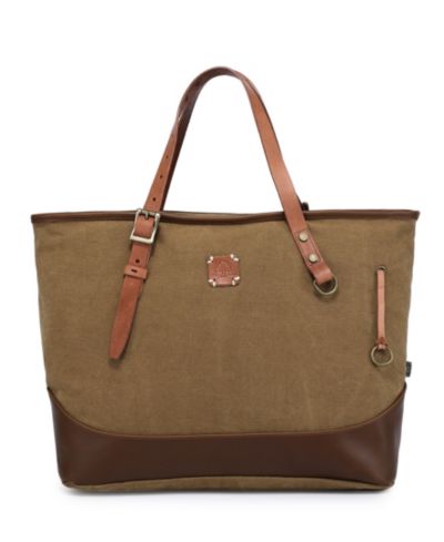 TSD Brand Redwood Canvas Shopper Bag