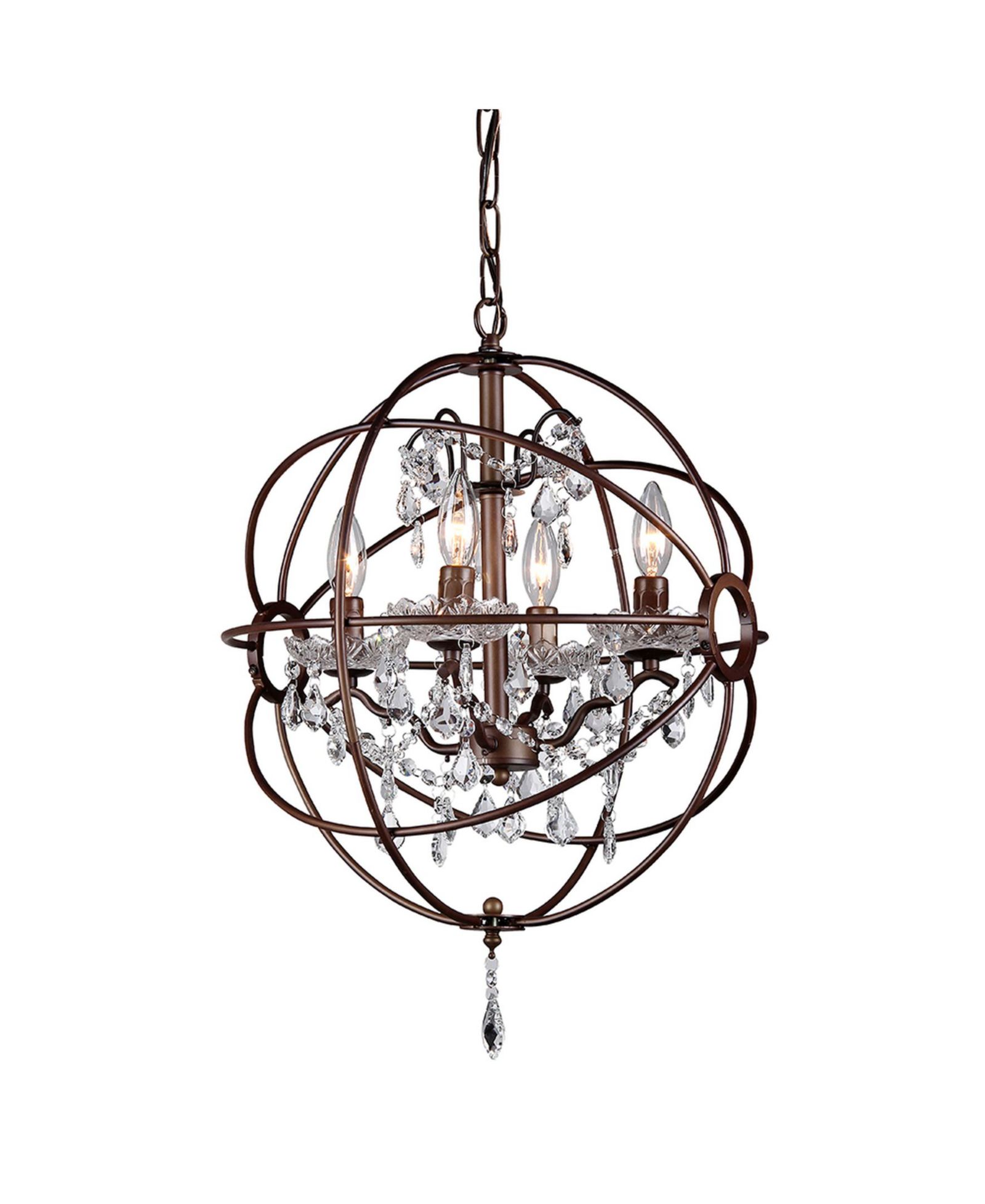 Home Accessories Edwards люстра 4-ламповая 17"
