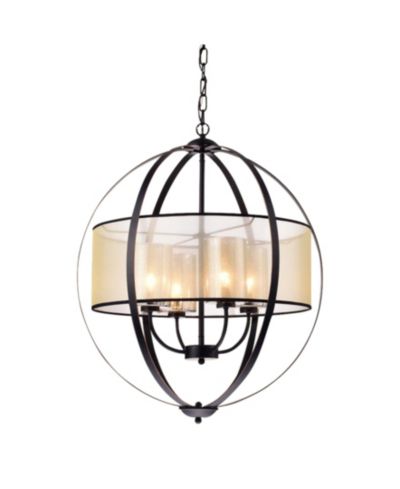 Подвесной светильник Home Accessories Bastien 28", 4 лампы, для дома