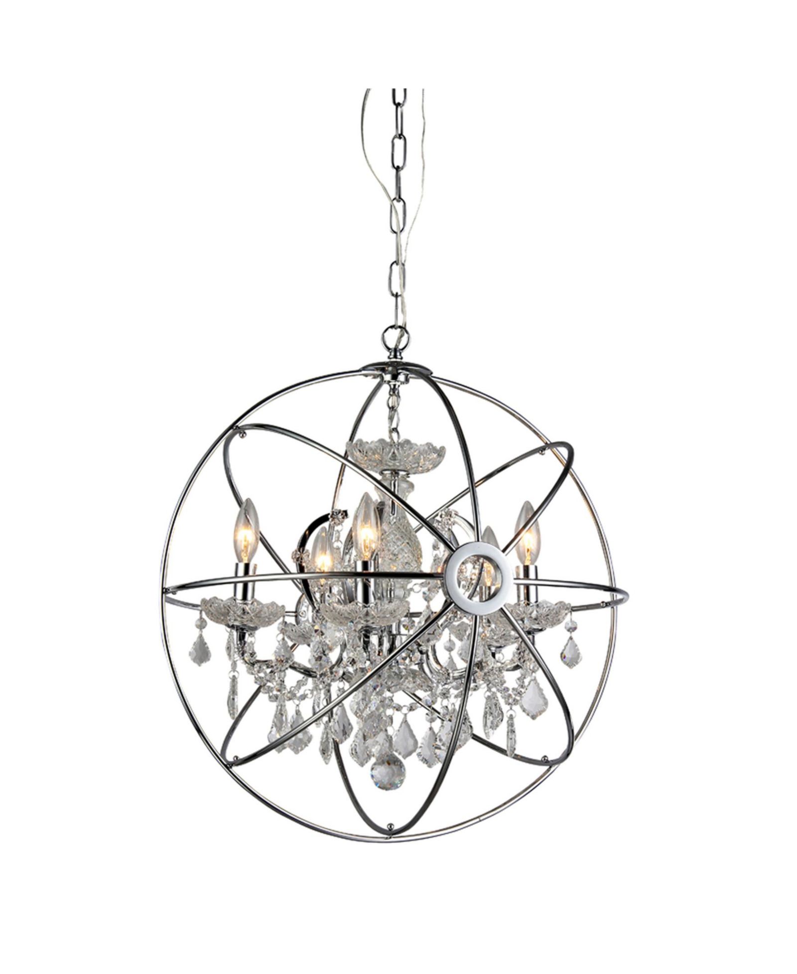 Люстра Home Accessories Saturn 17" 6-Light Indoor с комплектом освещения