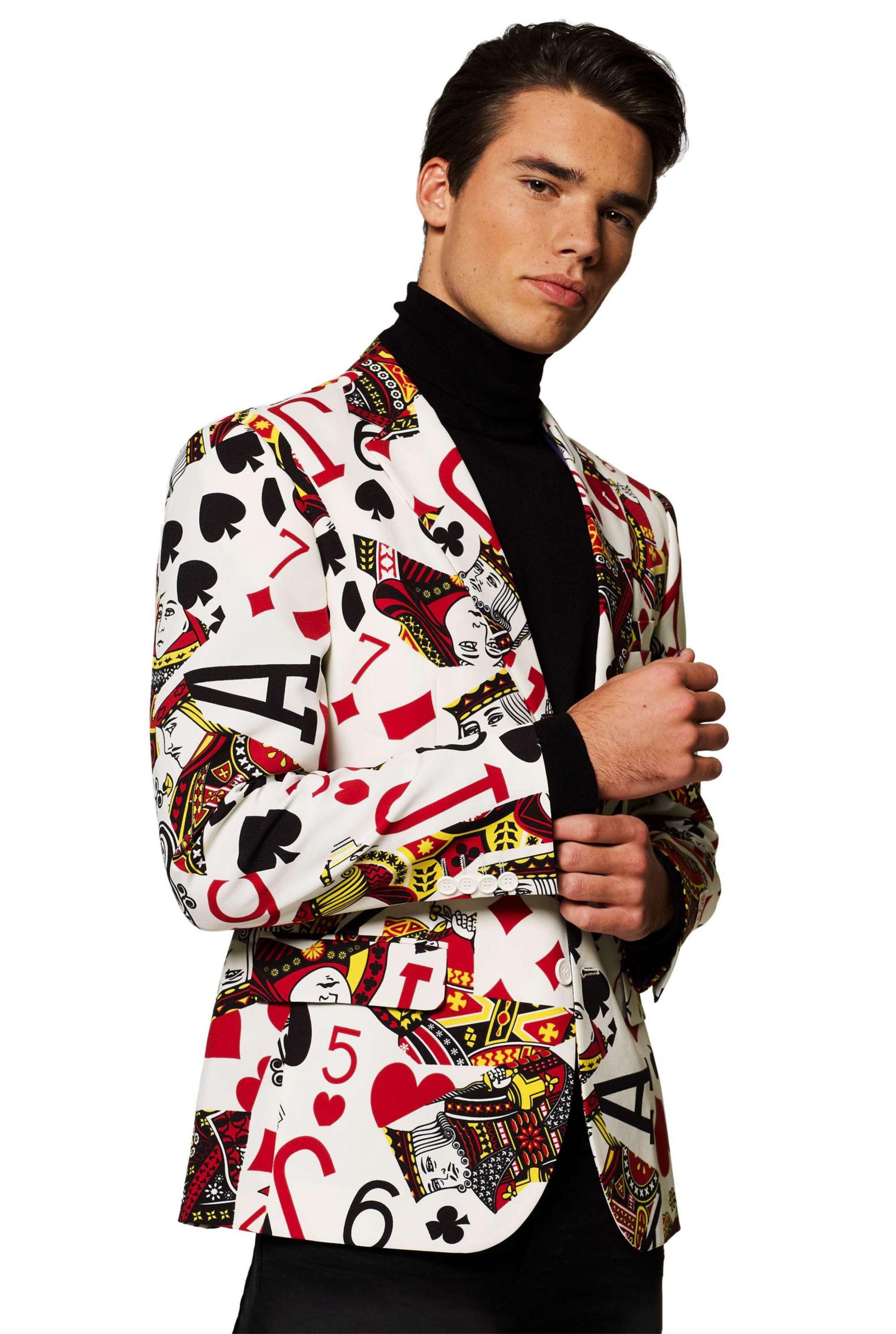 OppoSuits Men's Party Blazers - Printed Theme Party Jackets