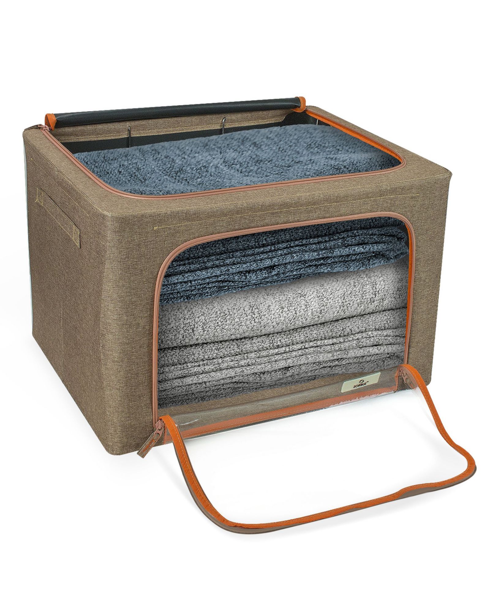 Коробки для хранения Sorbus 2 шт., Medium Foldable Storage Box - Metal Frame, Oxford Fabric