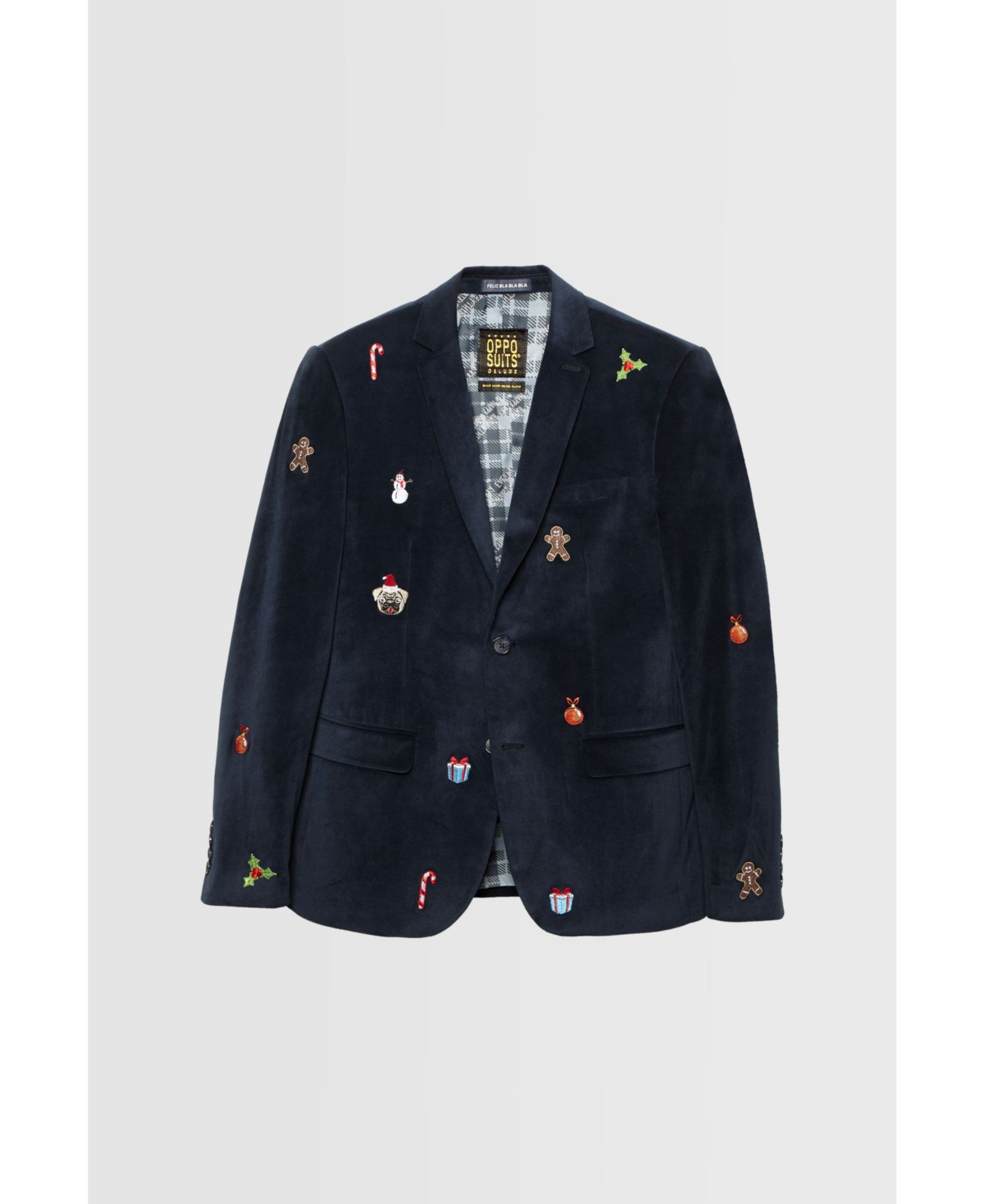 OppoSuits Men's Deluxe Icons Xmas Parties Stylish Jacket.