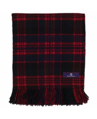 Prince of Scots Highland Tartan твидовый плед из шерсти мериноса, 55" x 72"