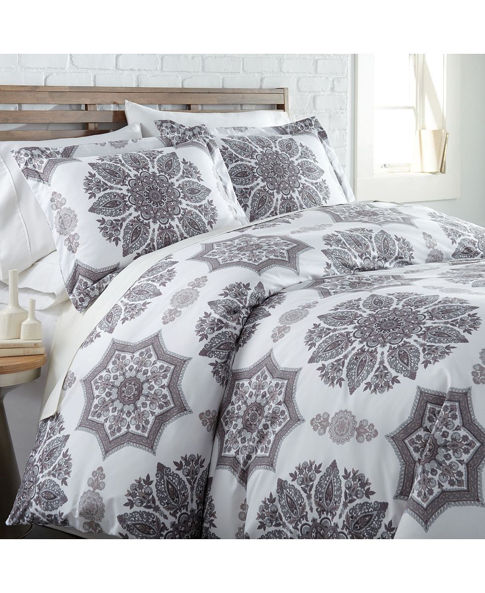 Southshore Fine Linens Infinity реверсивный комплект из пододеяльника и наволочки, Queen