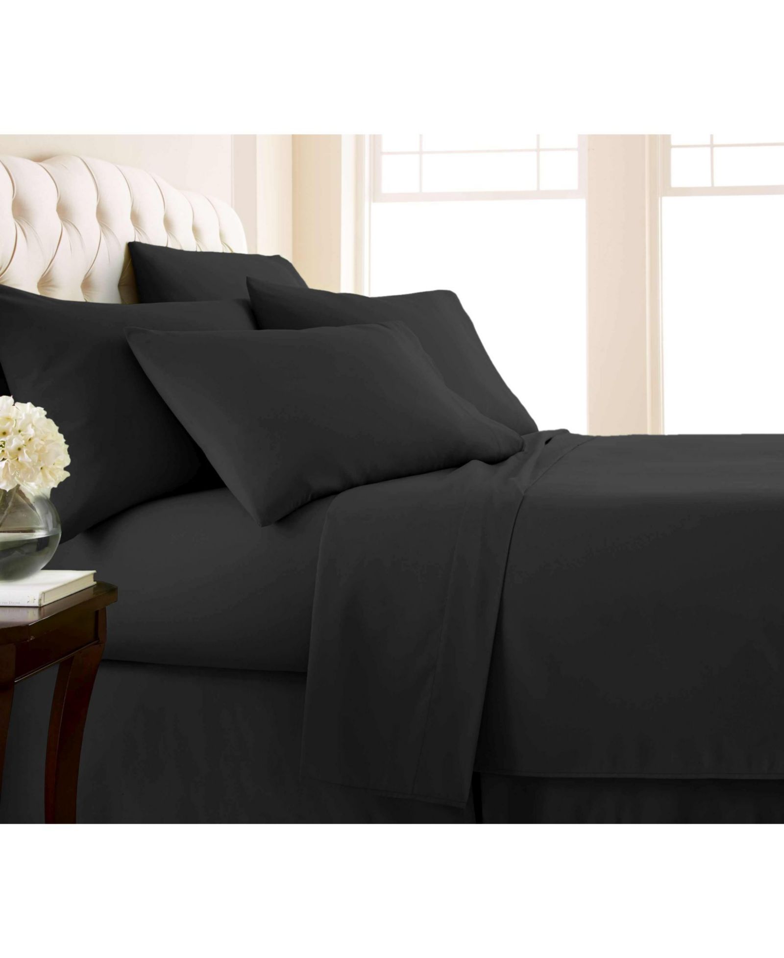 Southshore Fine Linens Adjustable Mattress 7-Pc. Sheet Set, Split King