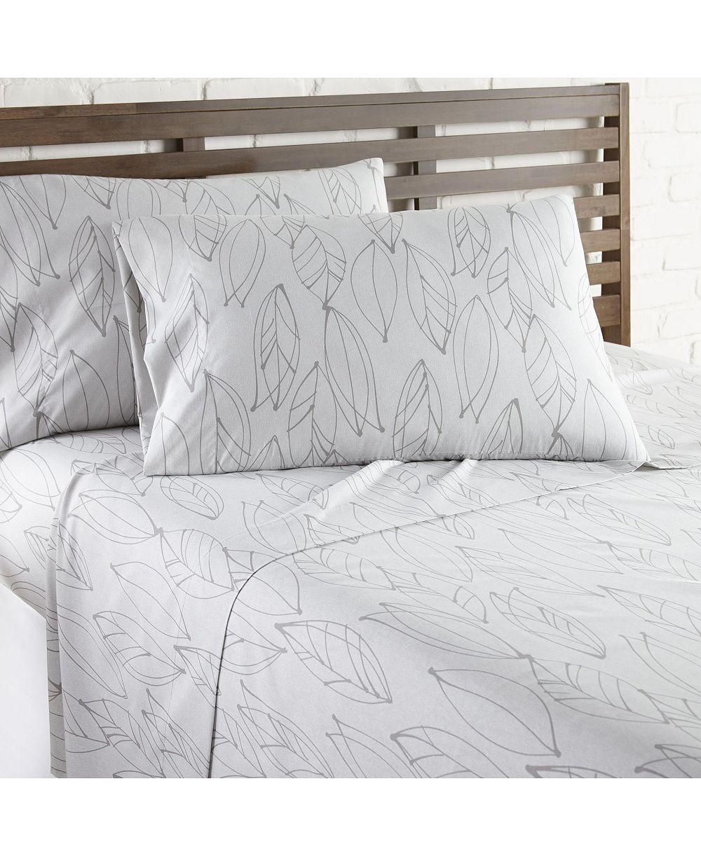Комплект из 4 предметов Southshore Fine Linens Modern Foliage Ultra Soft Full