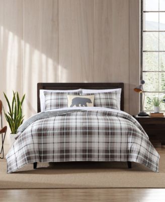 Eddie Bauer Alder клетчатый комплект из 3 предметов, King