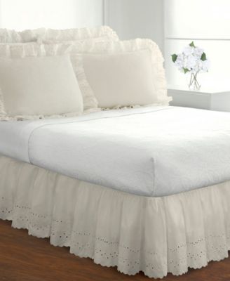 Fresh Ideas подзорник Ruffled Eyelet, 18" King