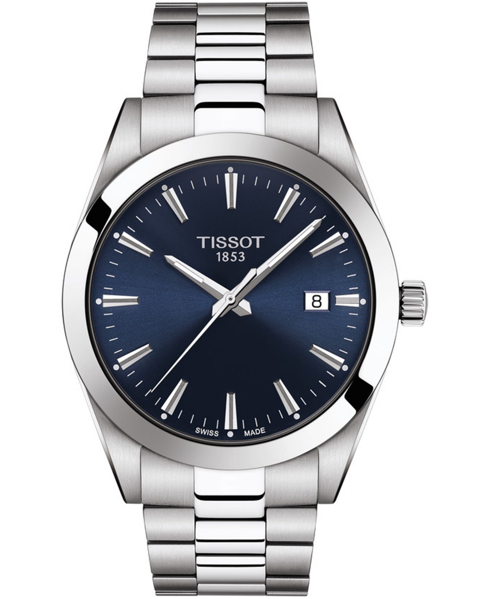 Мужские швейцарские часы Tissot T-Classic Gentleman Stainless Steel, 40mm