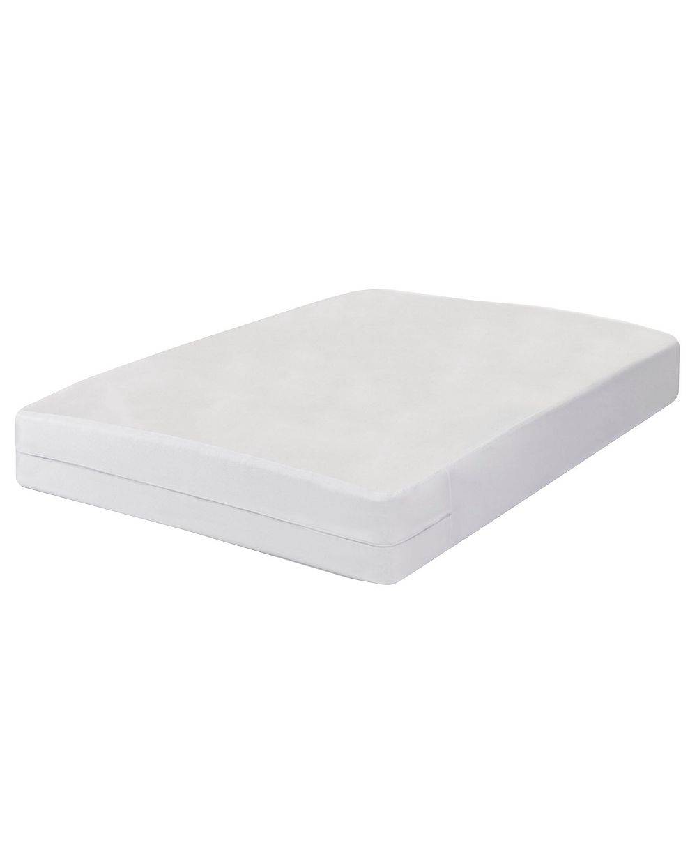 All-In-One Bed Bug Blocker Zippered Mattress Cover, Queen