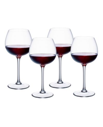 Villeroy & Boch Purismo Red Wine Full Bodied Glasses, Set of 4
