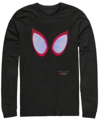 Marvel Мужская футболка Spider-Man Into the Spider-Verse с длинным рукавом