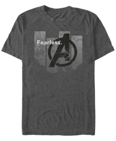 Мужская футболка Marvel Men's Avengers Endgame Fearless Panel с коротким рукавом