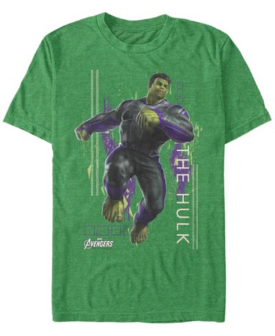 Мужская футболка Marvel Avengers Endgame Hulk Action Pose с коротким рукавом