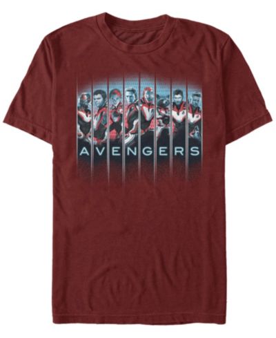 Мужская футболка Marvel Avengers Endgame Hero Panels, Short Sleeve
