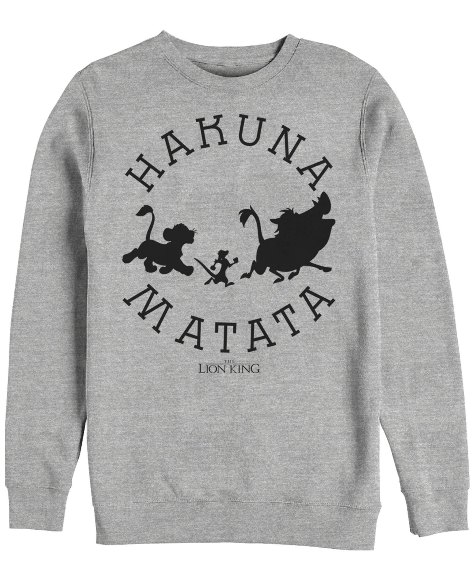 Disney Мужской флисовый свитшот Lion King Hakuna Matata Pride Camp