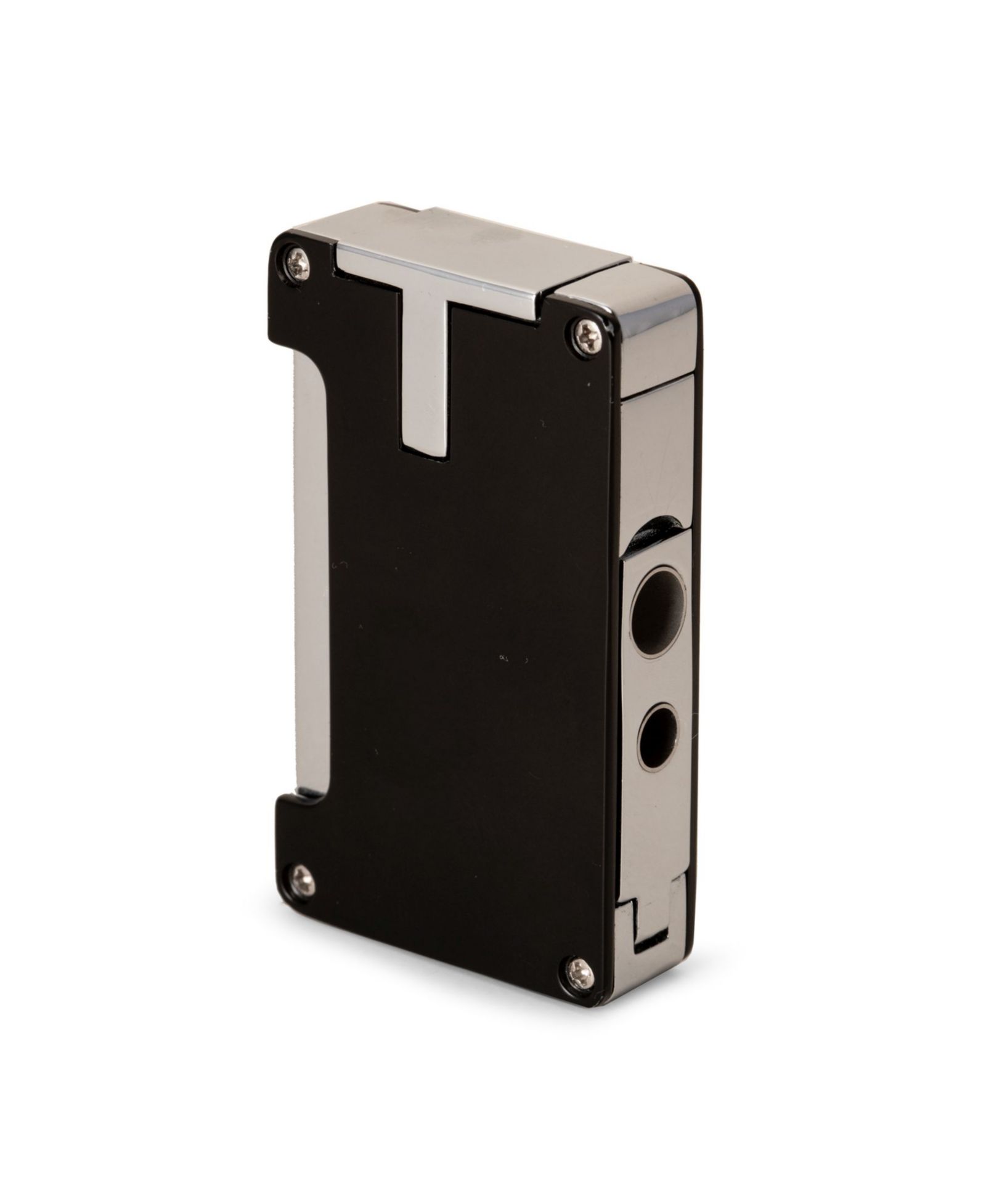 Bey-Berk Torch Lighter with Punch Cutter in A Gunmetal and Anodized Case