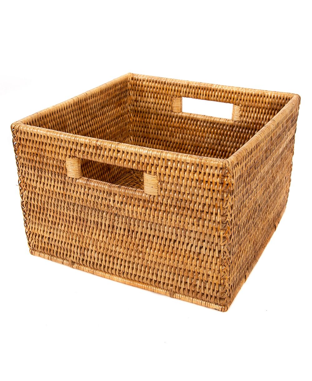 Корзина для хранения Artifacts Rattan Square