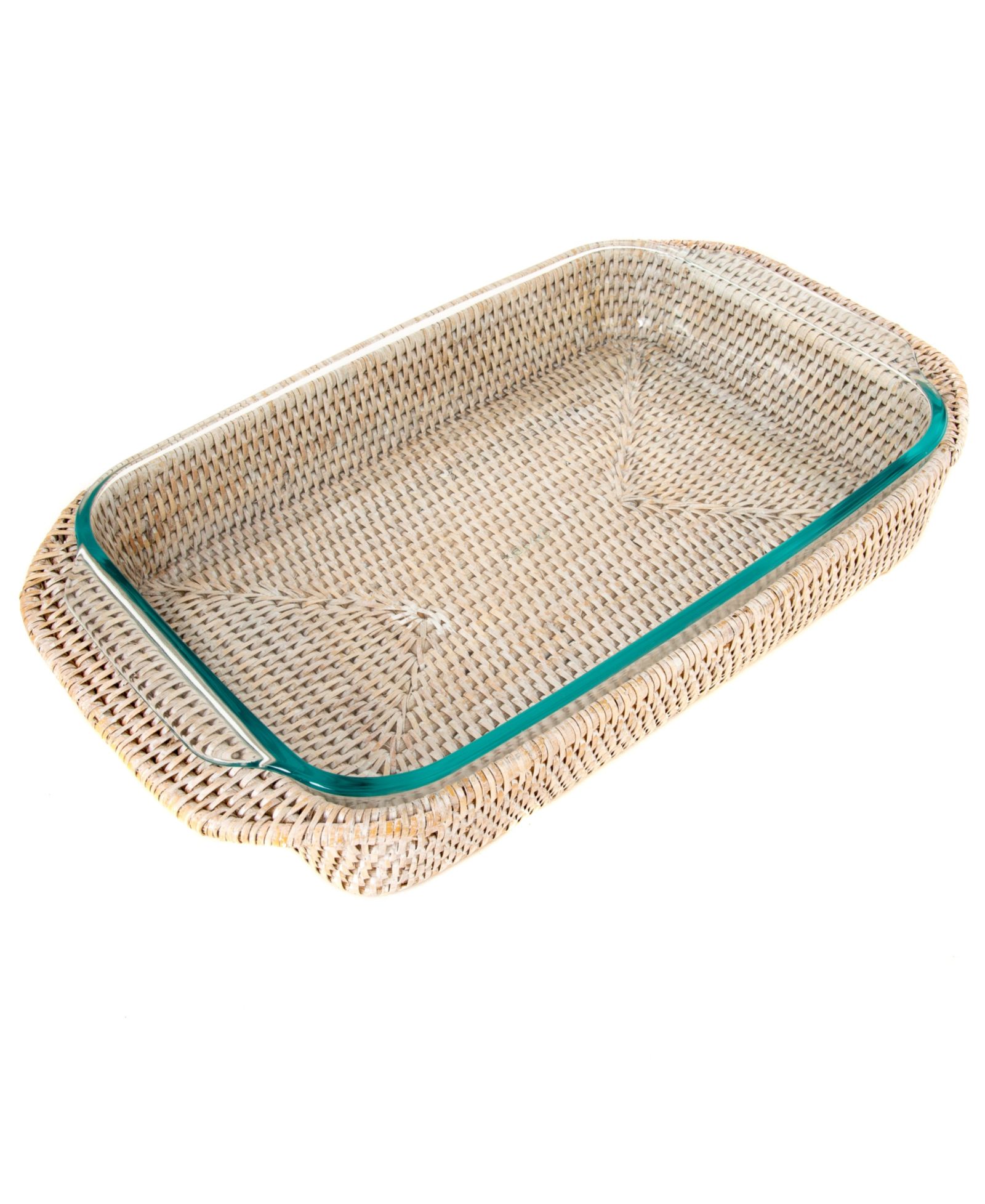 Artifacts Trading Company корзина из ротанга с Pyrex