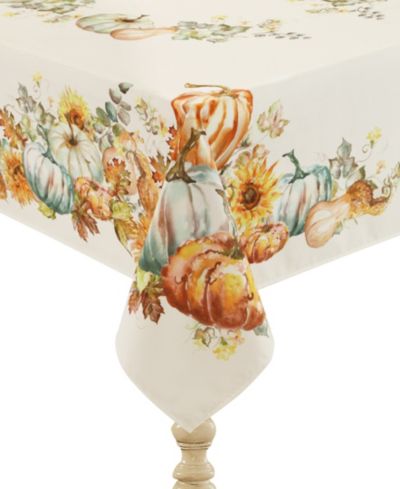 Скатерть Laural Home Harvest Sun, 70" x 84"