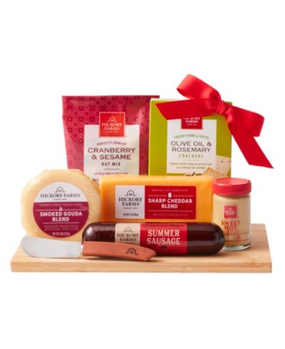 Hickory Farms Gourmet Cheeseboard Gift Set, 8 Piece