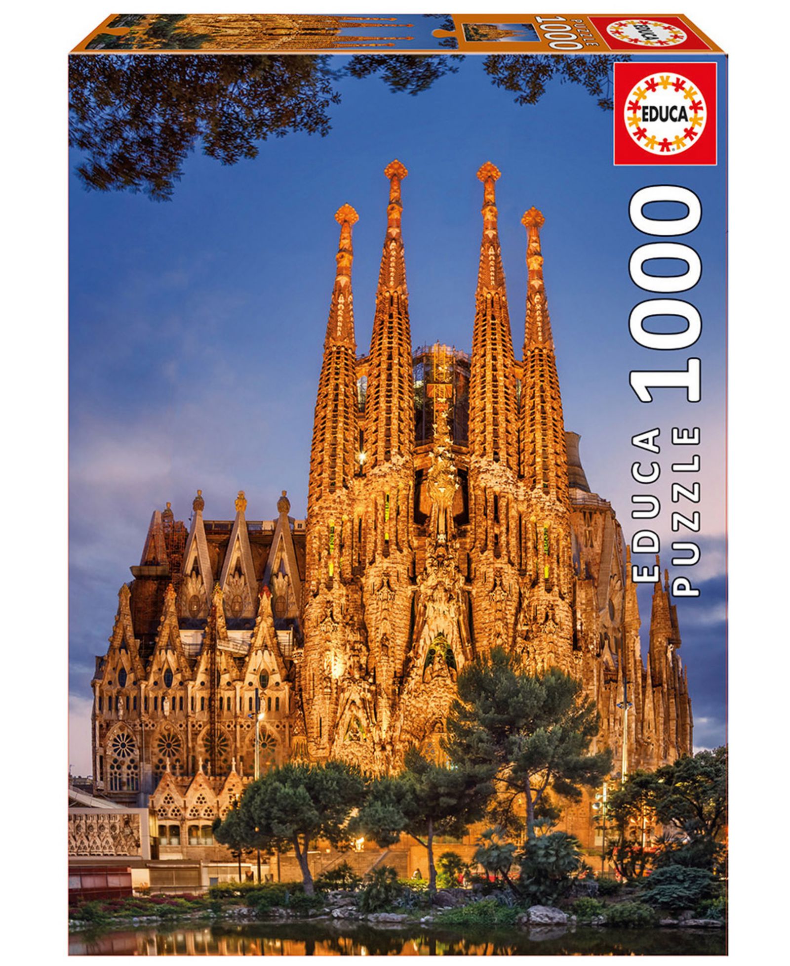 Educa Sagrada Familia, пазл 1000 деталей