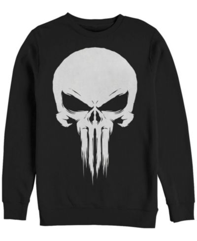 Мужской флисовый свитшот Marvel Punisher Skull Logo
