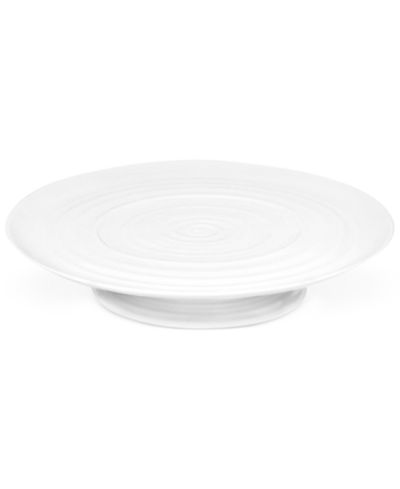 Portmeirion Sophie Conran White Large Footed Cake Plate