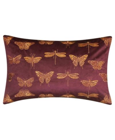 Edie@Home Декоративная подушка Butterflies Moths, 13" x 20"