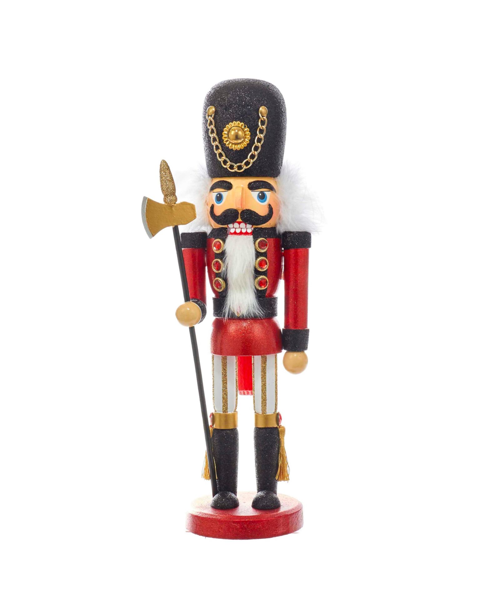 Kurt Adler Щелкунчик Hollywood Red and Black, 15-Inch