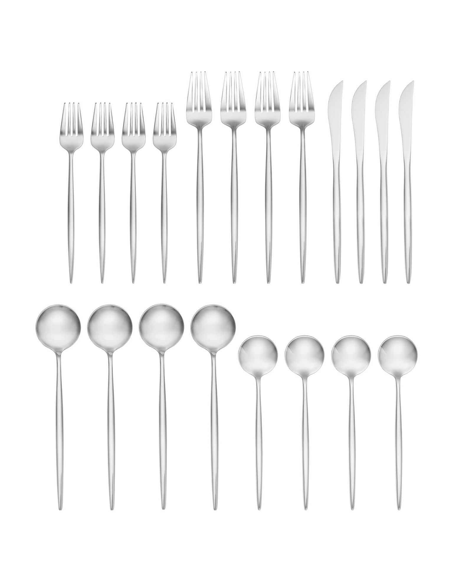 Столовый набор Skandia Hampton Forge Zephyr Mirror 20-PC, Service for 4