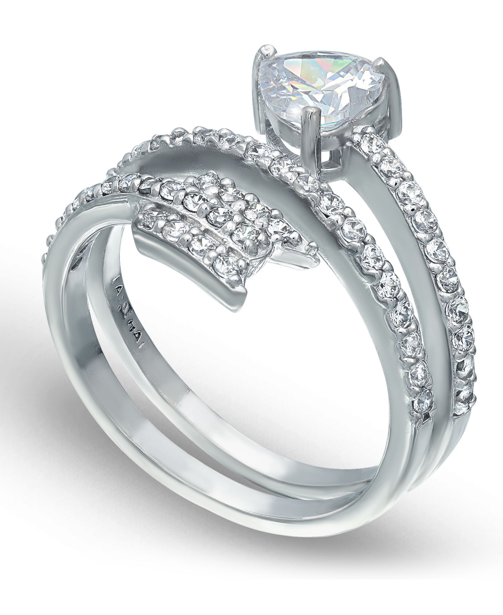 Macy's Cubic Zirconia Arrow Wrap Ring