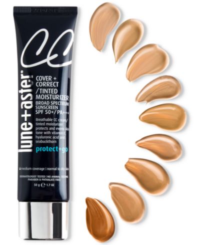 Крем CC Lune+Aster Broad Spectrum SPF 50/PA+++, 1.7-oz.