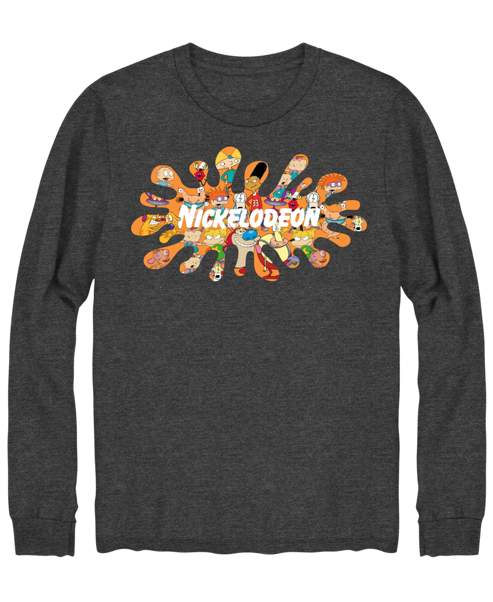AIRWAVES Nickelodeon Group Splat Men's Graphic T-Shirt