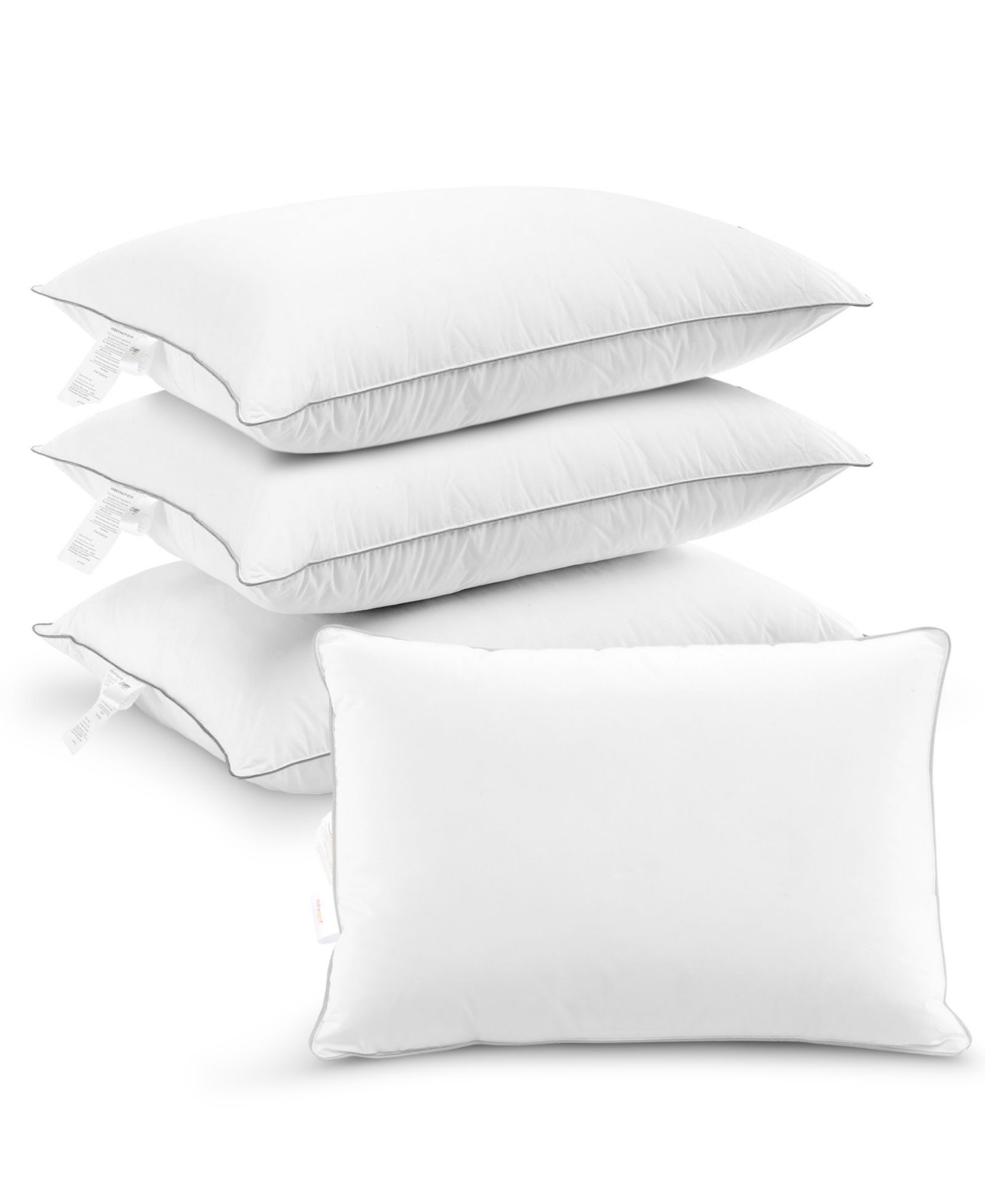 Подушки Cheer Collection Down Alternative, 4-Pack, King