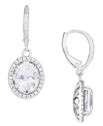 Серьги-подвески Macy's с имитацией кубического циркона