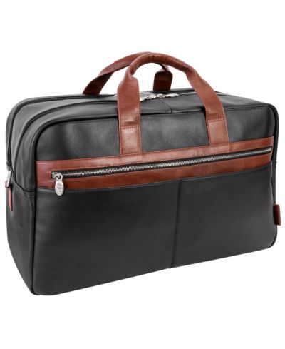 Mcklein Wellington 21" Dual-Compartment Laptop Tablet Duffel