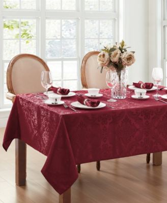 Elrene Caiden Elegance Damask Tablecloth - 60" x 120"