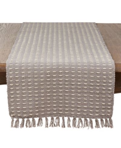 Длинная скатерть Saro Lifestyle Dashed Woven