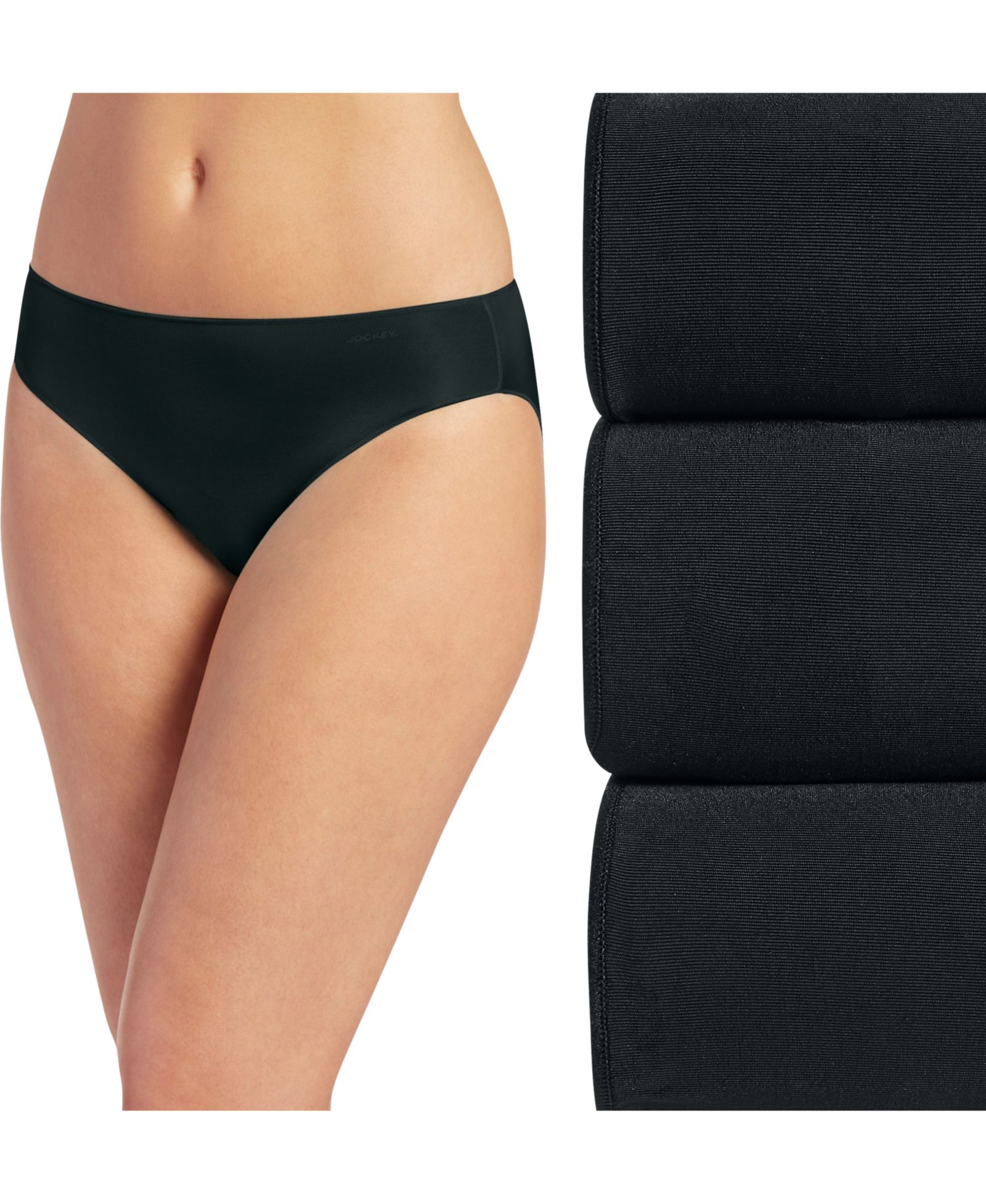 Jockey Женские трусики-бикини No Panty Line Promise® 1770, 3 шт.