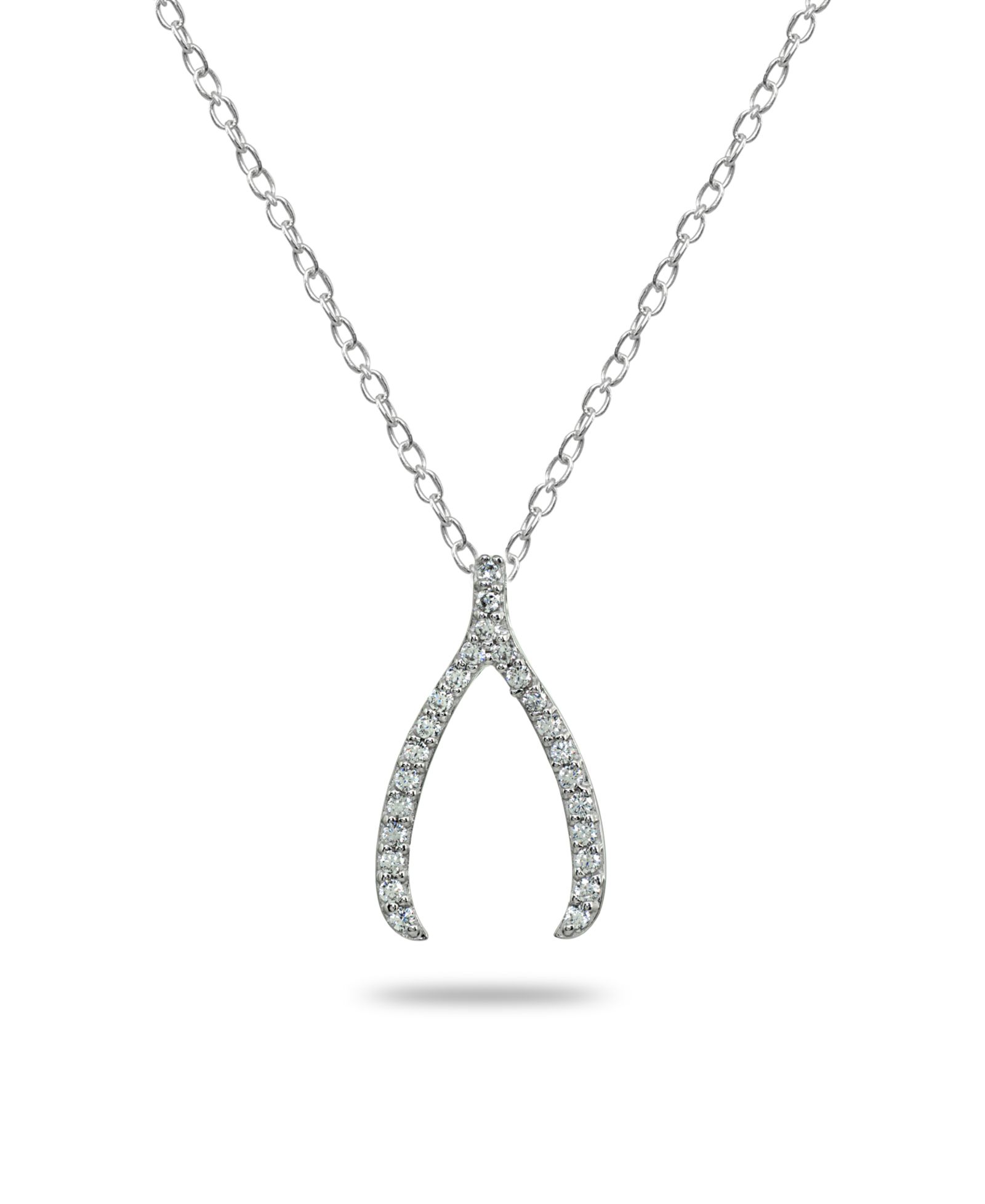Подвеска Giani Bernini Wishbone из стерлингового серебра с напылением 18k Gold