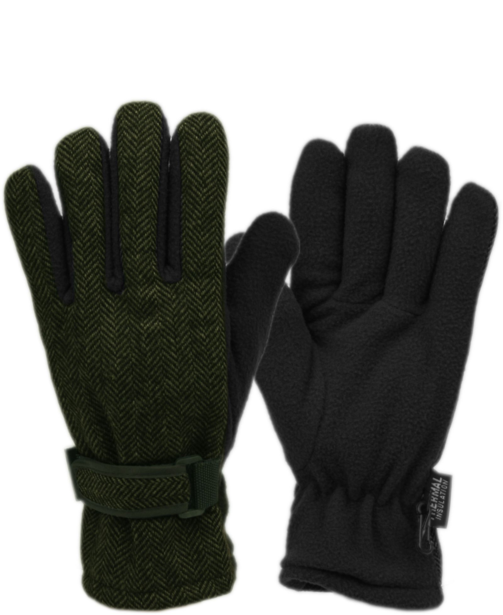 Epoch Hats Company Herringbone Wool Blend Glove